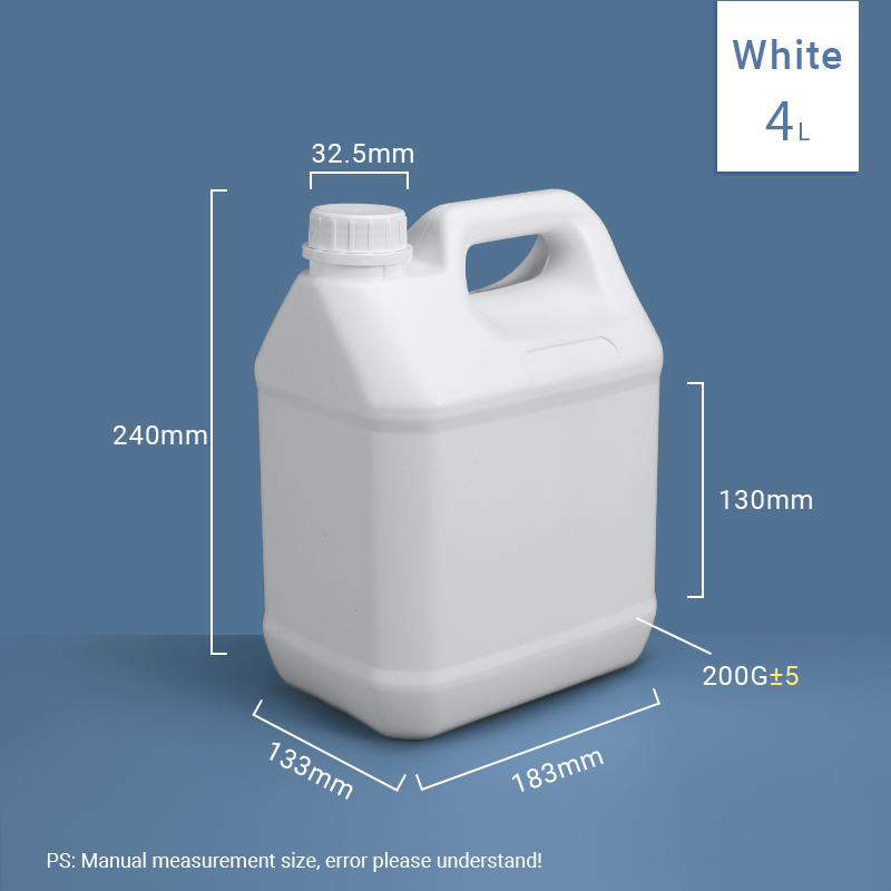 Acceptable Customer's Logo EVOH COEX Fluoride 5L Plastic Barrel for Chemical Storage