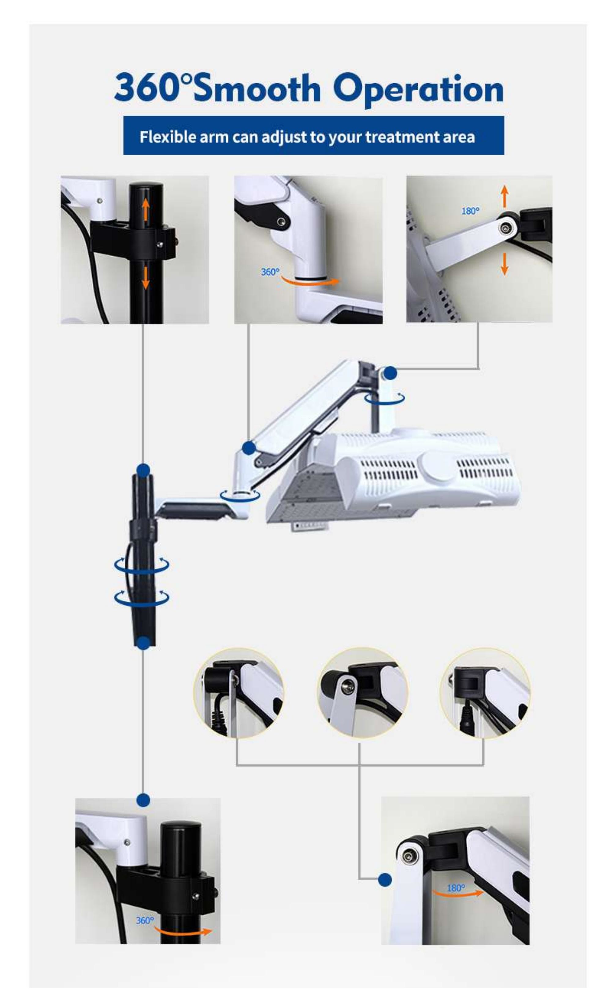 5 Independently Waves 850nm 415nm Infrared Led Light Therapy Machine