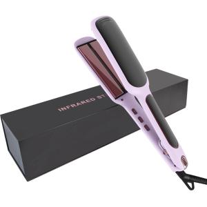 Quality 2 Inch Infrared Flat Iron Hair Straightener Slim Tourmaline Coating Plate wholesale