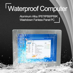 Quality I5 6200 10 Inch Waterproof Touch Screen PC LAN USB RS232 Port Optional wholesale