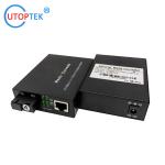 10/100Mbps Fiber media converter 20km single SC fast Ethernet RJ45 to Fiber