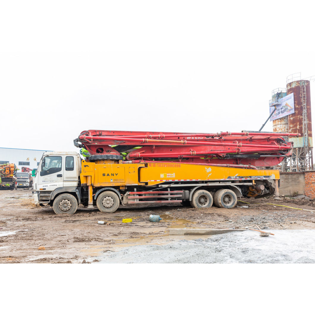 2018 Sy 52m Concrete Mounted Pump Truck on Isuz Chassis