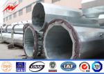 15m Steel Power Pole , Polygonal High Mast Pole