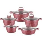 Multicolor 10Pcs Cookware Sets Nonstick Aluminum Lightweight