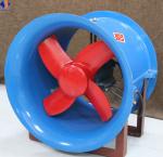 FRP High Pressure Axial Smoke Exhaust Fan Ventilation Fan with Plastic Blade