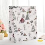Silk Belt Custom Printed Kraft Paper Bag Gift Paper Bag Shopping Packaging