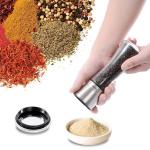 Glass Bottle 192mm 277g 180ml Manual Salt Grinder