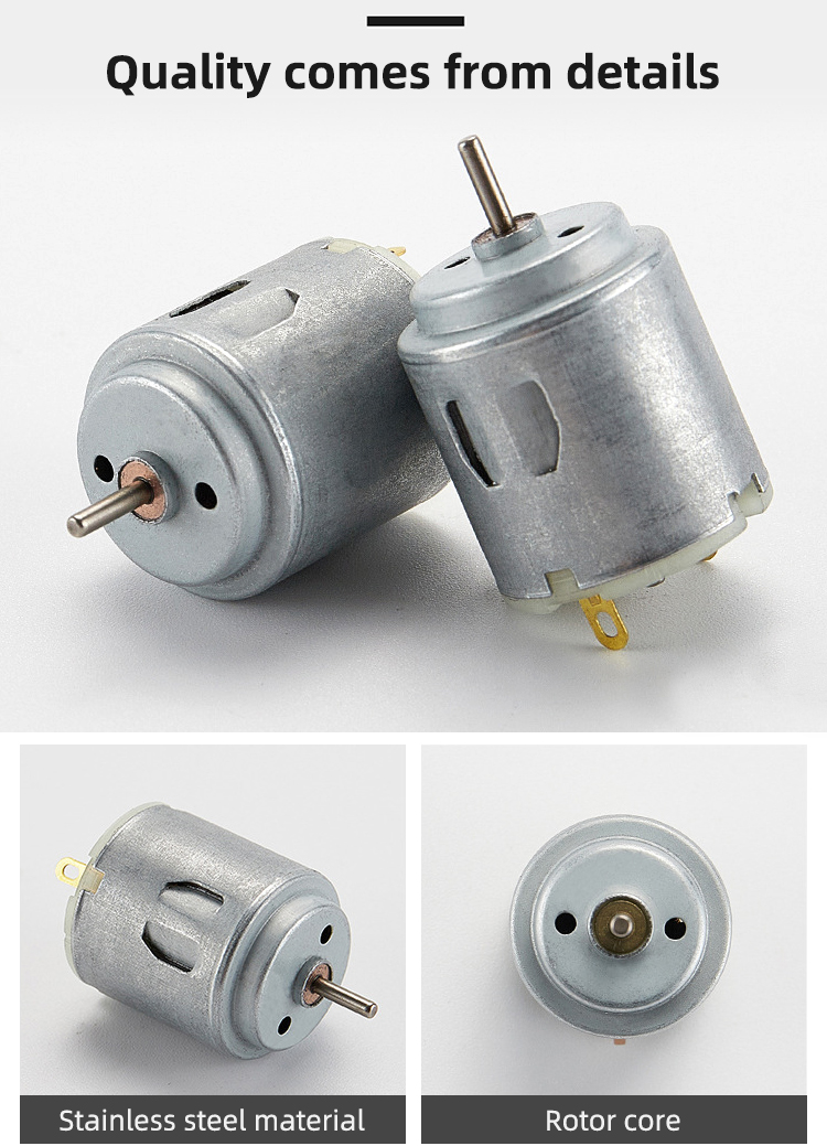Faradyi Customized Hot Sale Low Current 2.7V 3V Micro Dc Vibration Motor