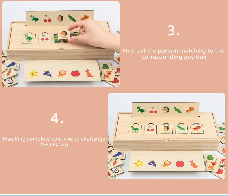 Vegetables Fruits Digital Knowledge Baby Developmental Toys Cognitive Development