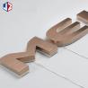 Buy cheap AC 100V-240V Backlit Stainless Steel Letters 3D Illuminated Signage from wholesalers