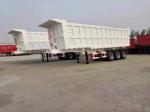 60 Ton Rear End Tipper Trailer Dump Semi Truck Trailer ABS Anti Lock Braking