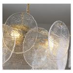 Modern Frosted Diamond Glass Chandelier Luxury Lustre Lighting（WH-CY-251）