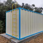 Electric Auto Control MBBR MBR Packaged Waste Water Treatment Plant Containerize