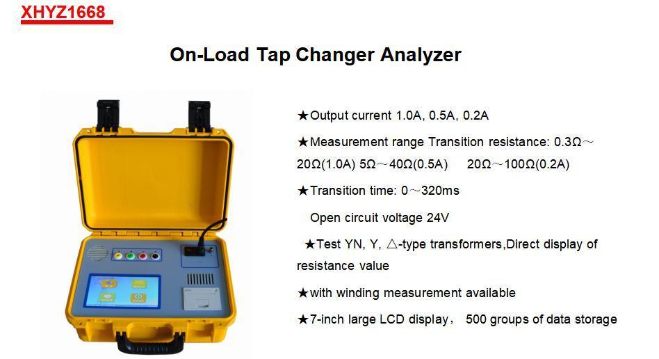 New Design China Supplier on-Load Tap-Changer Tester Hv Switch Tester
