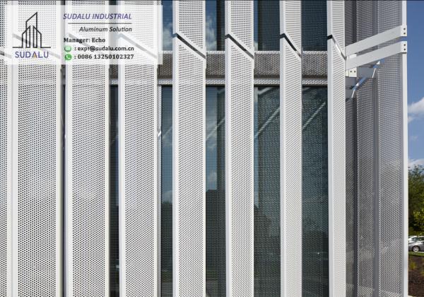 SUDALU Foshan Aluminum Facade Cladding Panel for Outdoor Decoration Metal