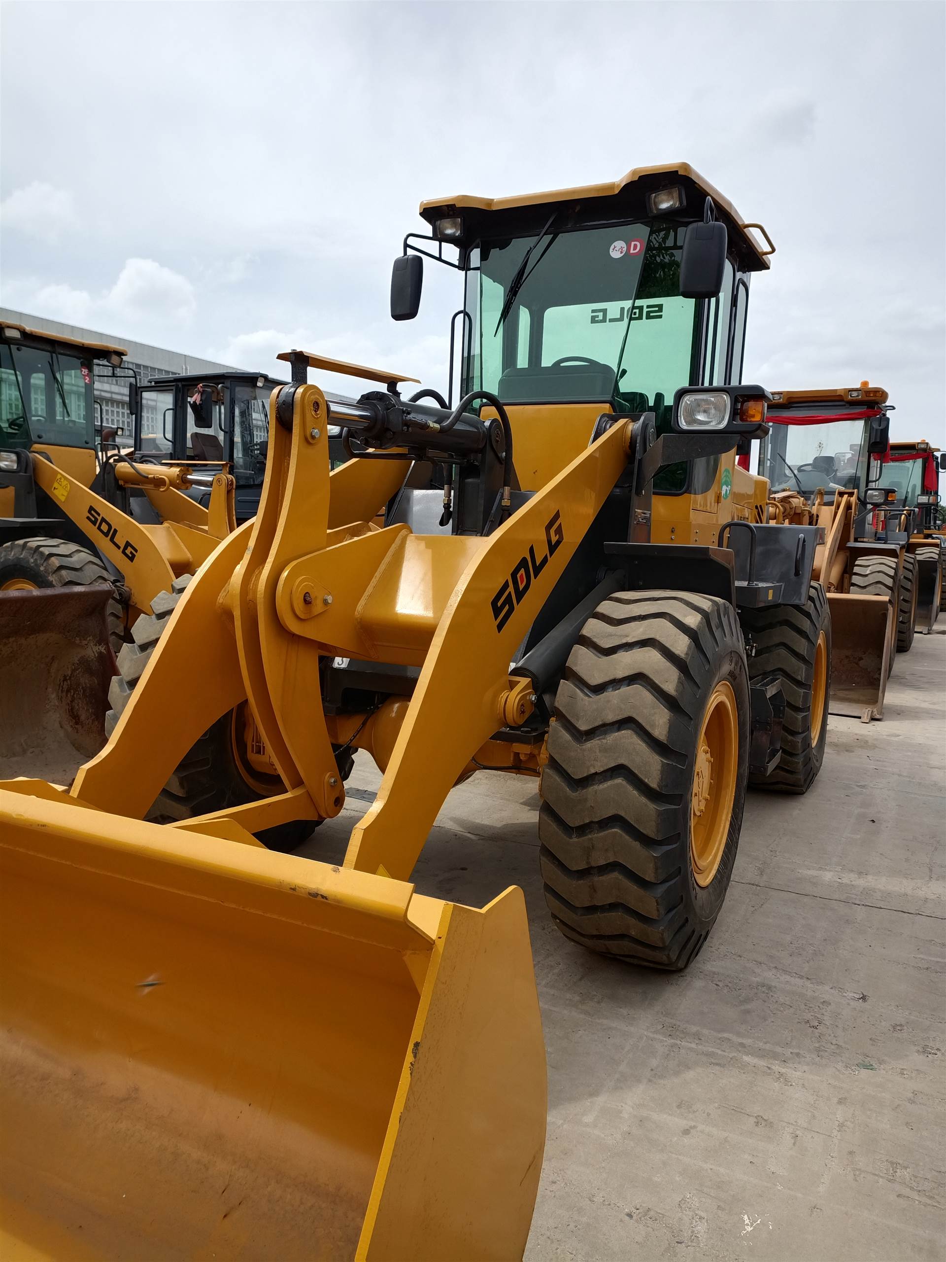 SDLG LG933 3 Ton Hydraulic Used Small Wheel Loader Excellent Condition