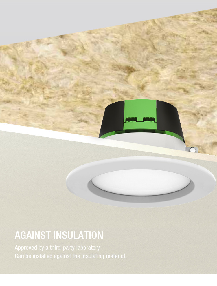 Dimmable 9W CCT Downlight LED , IP44 Waterproof Recessed Down Light