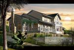 Waterproof Prefab Villa Prefabricated Houses Fireproof High Acoustic Insulation