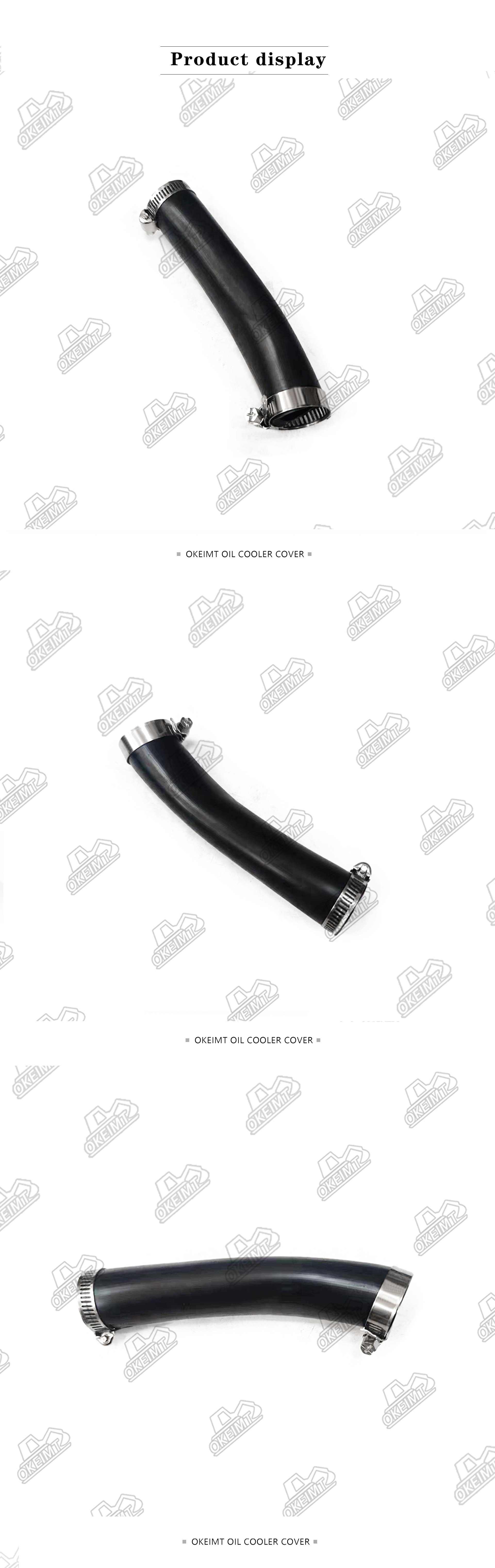OKEIMT Breather Cap Upper Hose CAT S6K Crank Breather Hose
