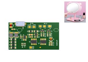 Quality LED Cosmetic Mirror Lamp PCBA Circuit Board / Stepless dimming wholesale