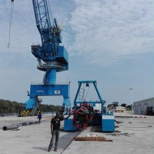 Quality L26m 800CBM/H 8 Inch Gold Dredge Simple Jet Suction River Sand Dredger wholesale