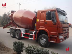 Quality 300L Fuel Concrete Mixer Truck 8x4 Heavy Duty Concrete Mixer wholesale