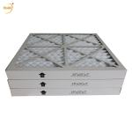 UL900 Cardboard Frame Panel Industrial Folding Air Filter G3/G4