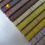 2018 New arrival bronzed polyester fabric for furniture