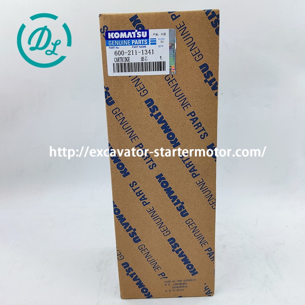600-211-1341 600-211-1340 Oil Filter Komatsu Excavator PC400-8