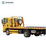 3 Ton 4 Ton JMC Flatbed Rotator Wrecker Tow Truck With Automatic Transmission