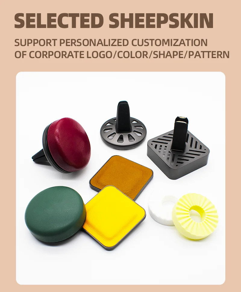 Custom Metal Vent Clip Car Air Freshener For Cars Refresh