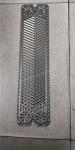 Nickel ALFA Heat Exchanger Plate Chevron Plate Pattern
