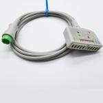 Mindray Reusable 12 Pins EKG Cables For Patient Monitor