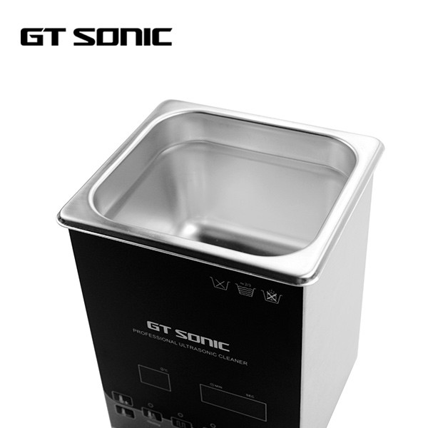 Benchtop Ultrasonic Dental Cleaner Small Capacity Black Color Degas Function