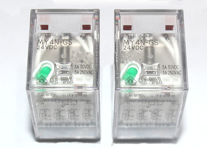 OMRON Relay MY4N-GS MY2N-GS DC12V/ DC24V/ DC48V/ DC110V/ AC110V/ AC220V