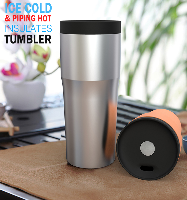 Wholesale Double Wall Stainless Steel Vacuum Insulated Tumbler Cups Custom Coffee Tea Water Bottle