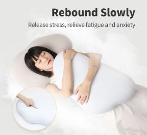 Quality Cloud Shape Pain Relief Contour Orthopedic Cervical Bed Sleep memory foam pillow Orthopedic Memory Foam Pillow wholesale