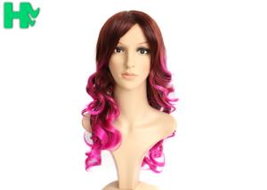 Quality 20 Inch Long Synthetic Hair Wigs Kinky Curly Heat Resistant For Women wholesale