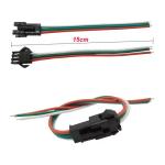 3 Wire Led Strip Male And Female Connectors Addressable 3mm-15mm