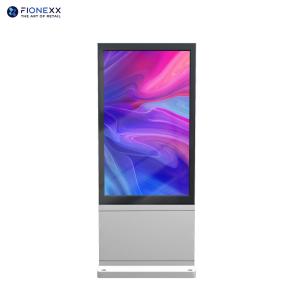 Quality Smart City Bus Station Advertising Display Screen With Fan Cooling System Black Color wholesale