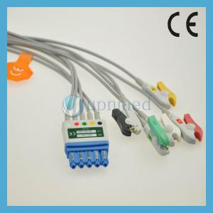 Quality M1971A philips 5 lead ecg cable,grabber,IEC wholesale