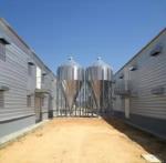 Prefab Metal Structure Building Dairy Cow Shed Goat Farming House Light Steel