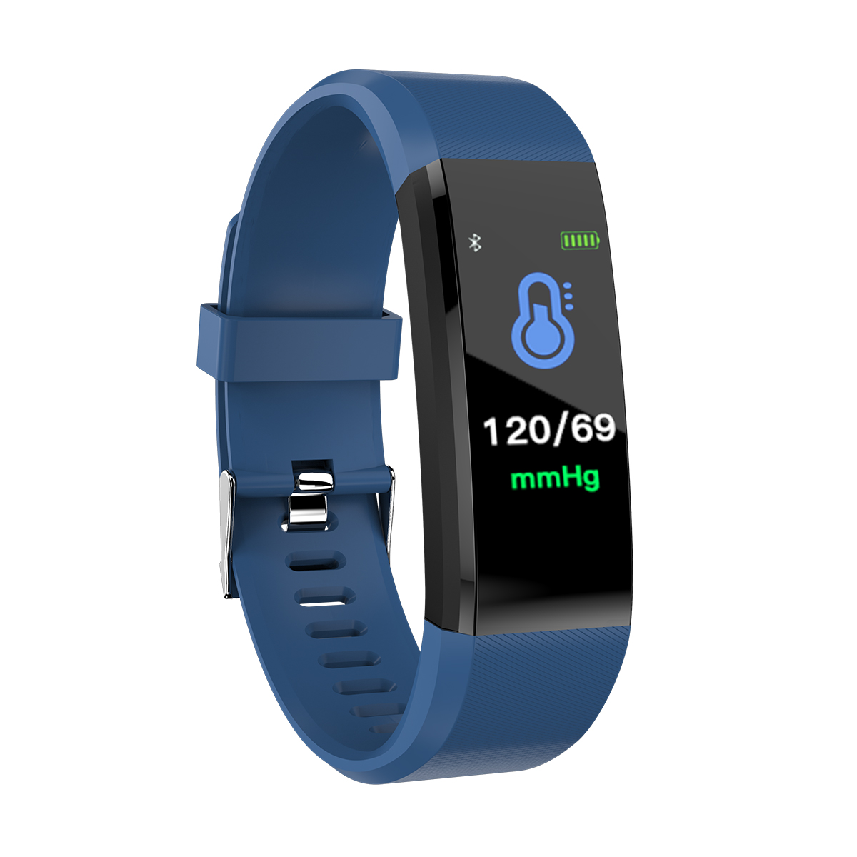 Electronic Slider Health Fitness Tracker alloy plastic Waterproof Fitness Watch