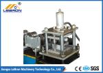 Grey color high hydraulic cut type door shutter roll forming machine full