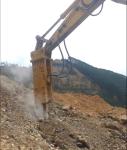 OEM 53mm Mini Digger Excavator Concrete Breaker Hydraulic 2.5 Ton