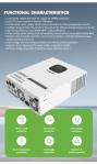Off Grid Pure Sine Wave RS485 Hybrid Solar Inverter 5kw 3Kw 1000 Watt