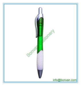 Quality plastic ballpoint pen for promotion, gift printed promotional grip pen wholesale