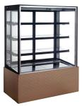 Stainless Steel Base Refrigerated Cake Display Cabinets Fast Refrigeration,510L