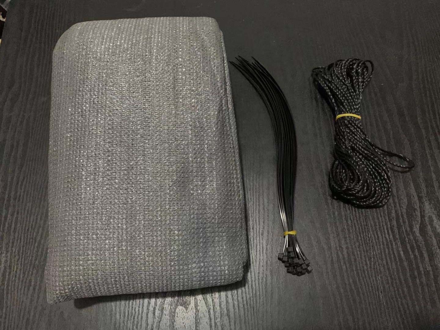 Balcony Hdpe Shade Net 0.9x5m UV Sail Finishing
