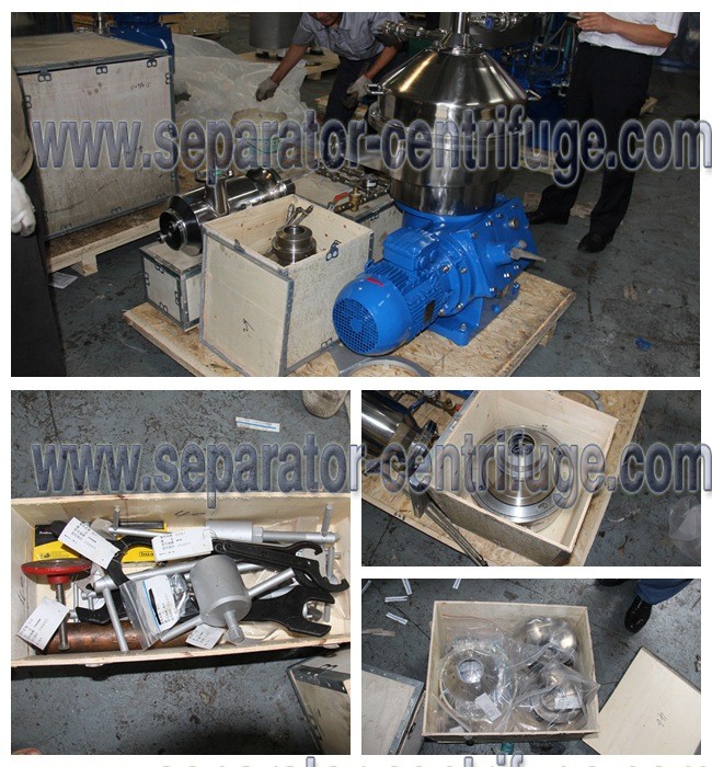 Milk Separator 3 Phase Centrifuge Disc Stack Skimmed Milk Centrifuge